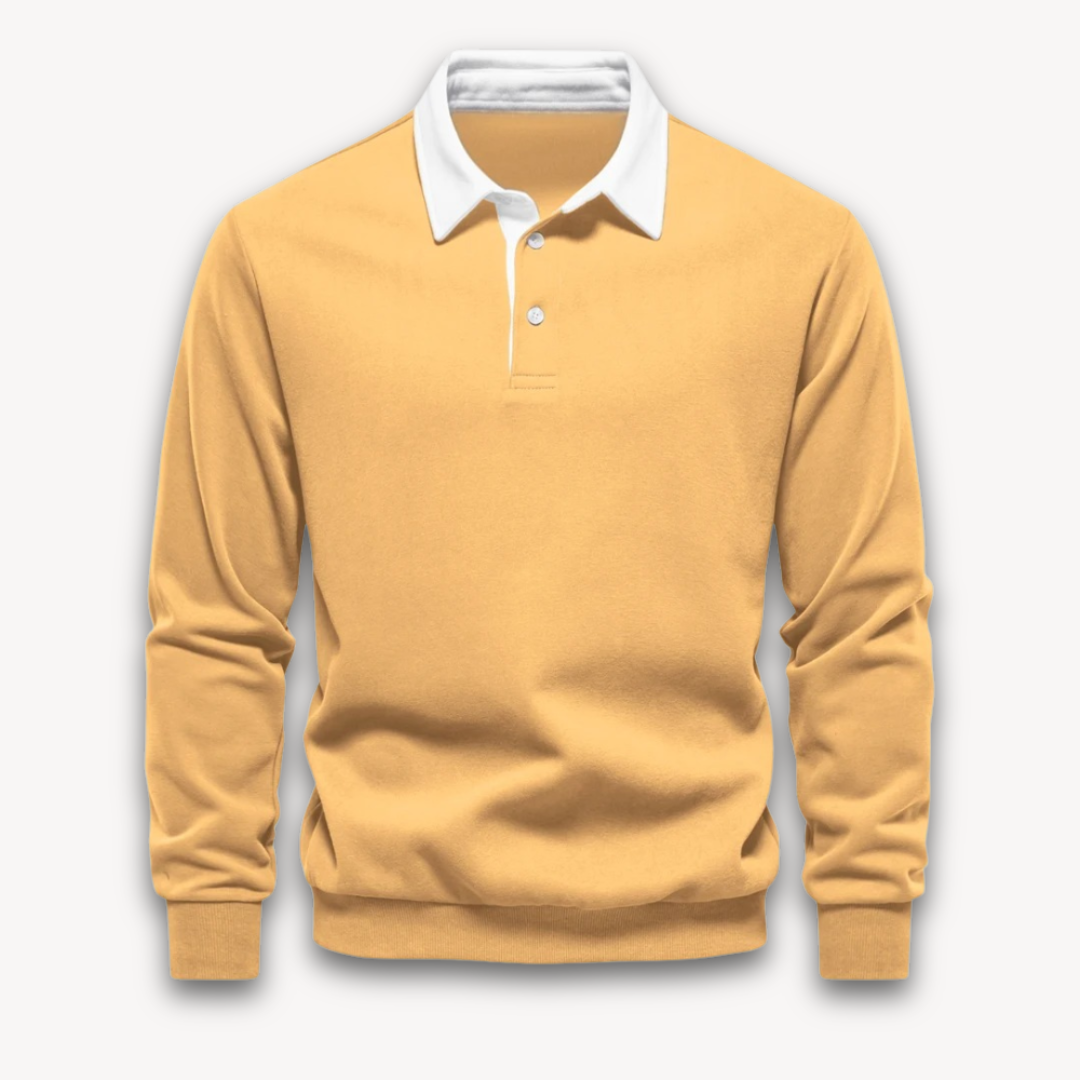 Men's Traditional Stripe Polo Shirt