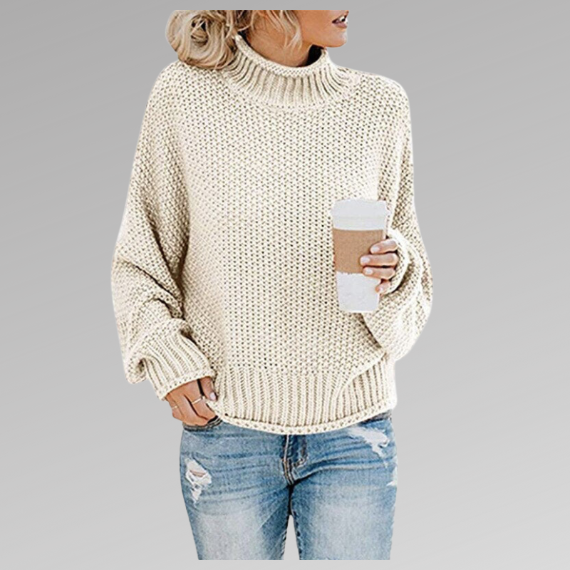 Cozy High Neck Winter Sweater