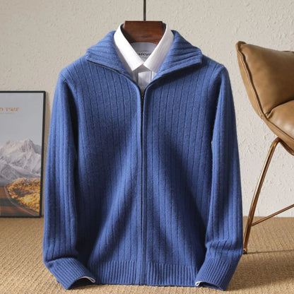 Luxury Pure Wool Mens Coat