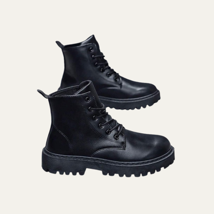 Tough Lace Up High Ankle Boots for Men