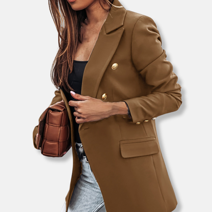 Classic Fit Double Breasted Blazer