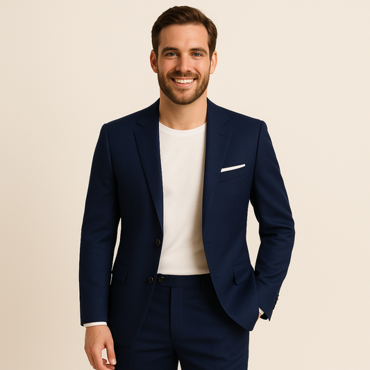 Classic 2 Piece Mens Formal Business Suit - OutfitLondon