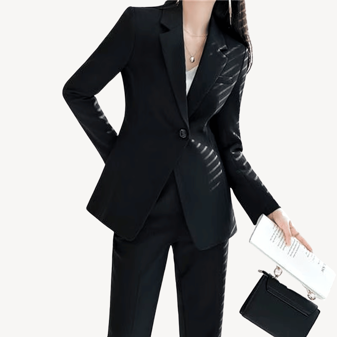 Classic Fit Ladies Suit Jacket & Trousers