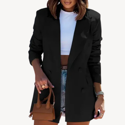 Professional Office Wool Blend Jacket