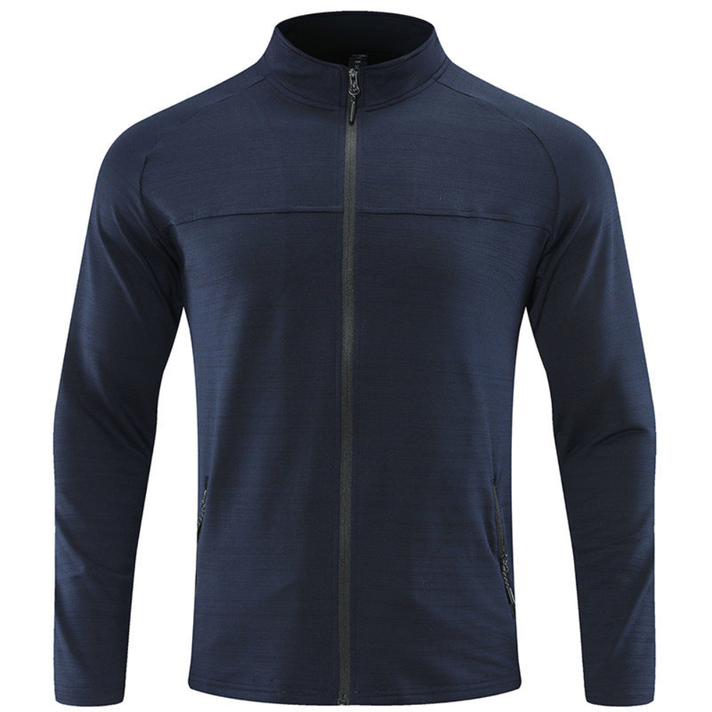 Men's Breathable Water Resistant Zip Up Jacket