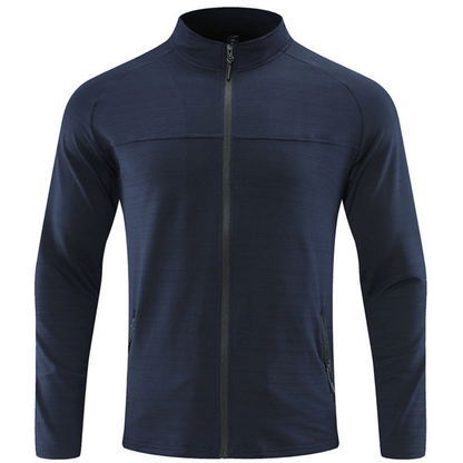 Men's Breathable Water Resistant Zip Up Jacket