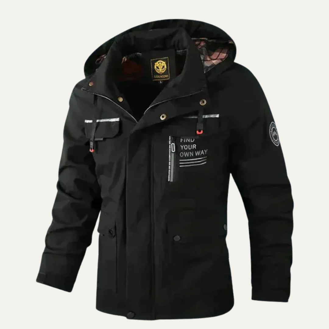 Waterproof Men's Outdoor Adventure Parka Coat