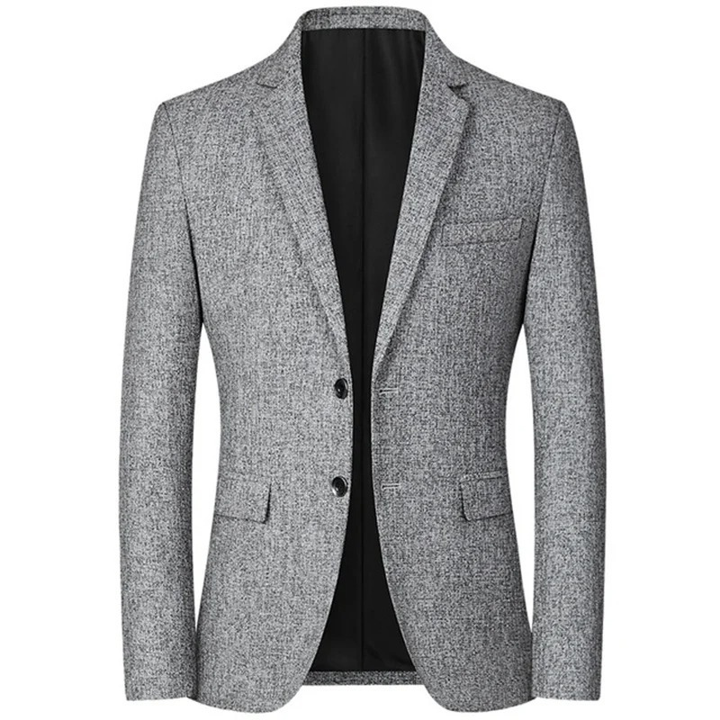 Classic Fit Two Button Men's Blazer Jacket