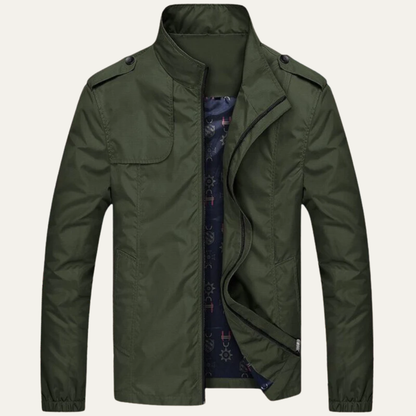 Men's Waterproof Cotton Denim Trucker Jacket