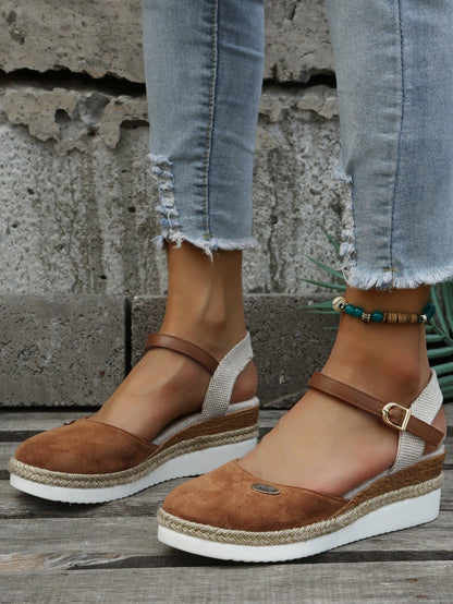Vionna Women's Platform Espadrille Shoes