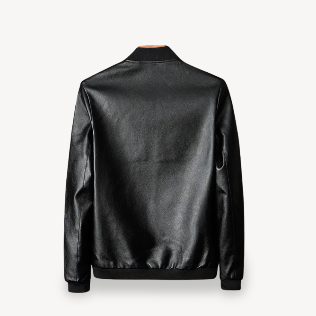 Men's Synthetic Biker Jacket