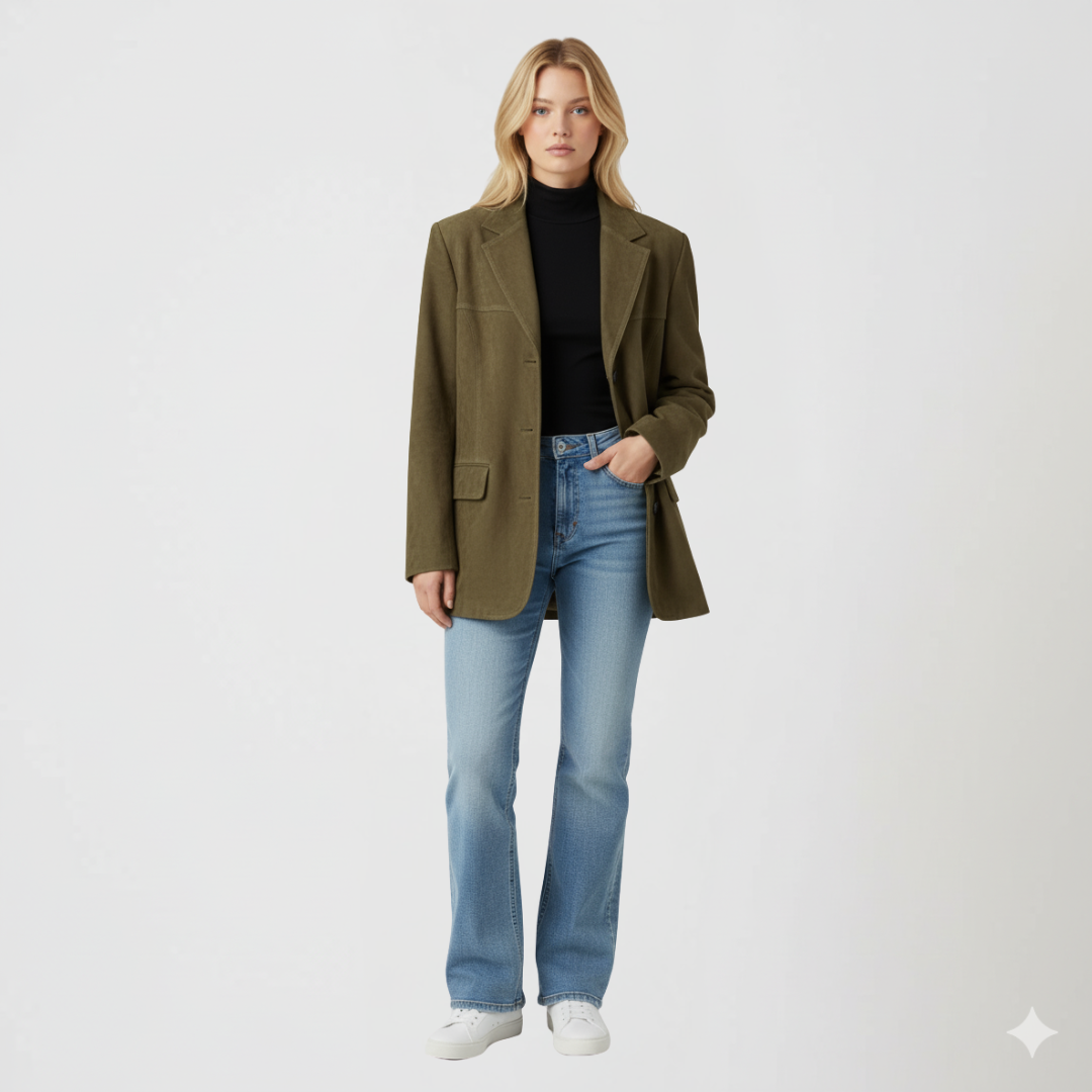 Cozy Women's Fall Parka Jacket with Pockets