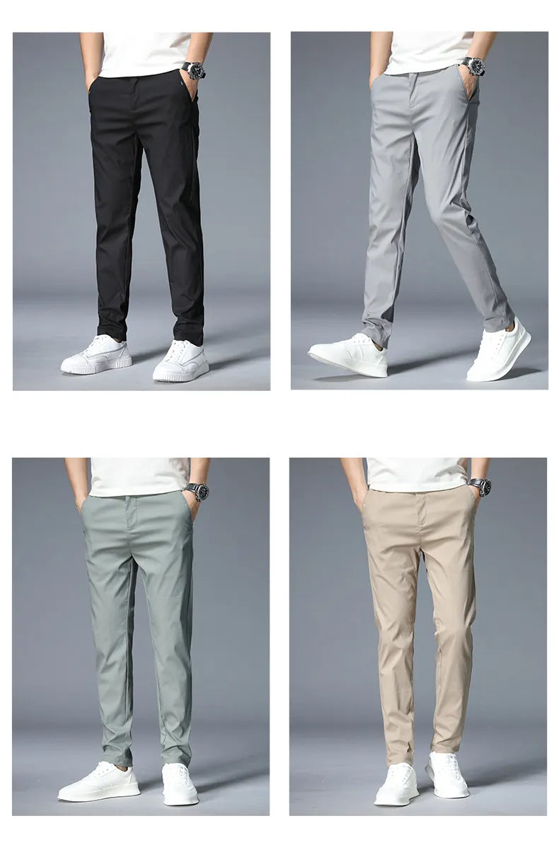 Relaxed Fit Soft Chino Pants