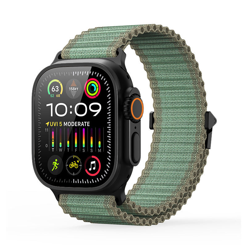 Leather Buckle Band for Apple Watch