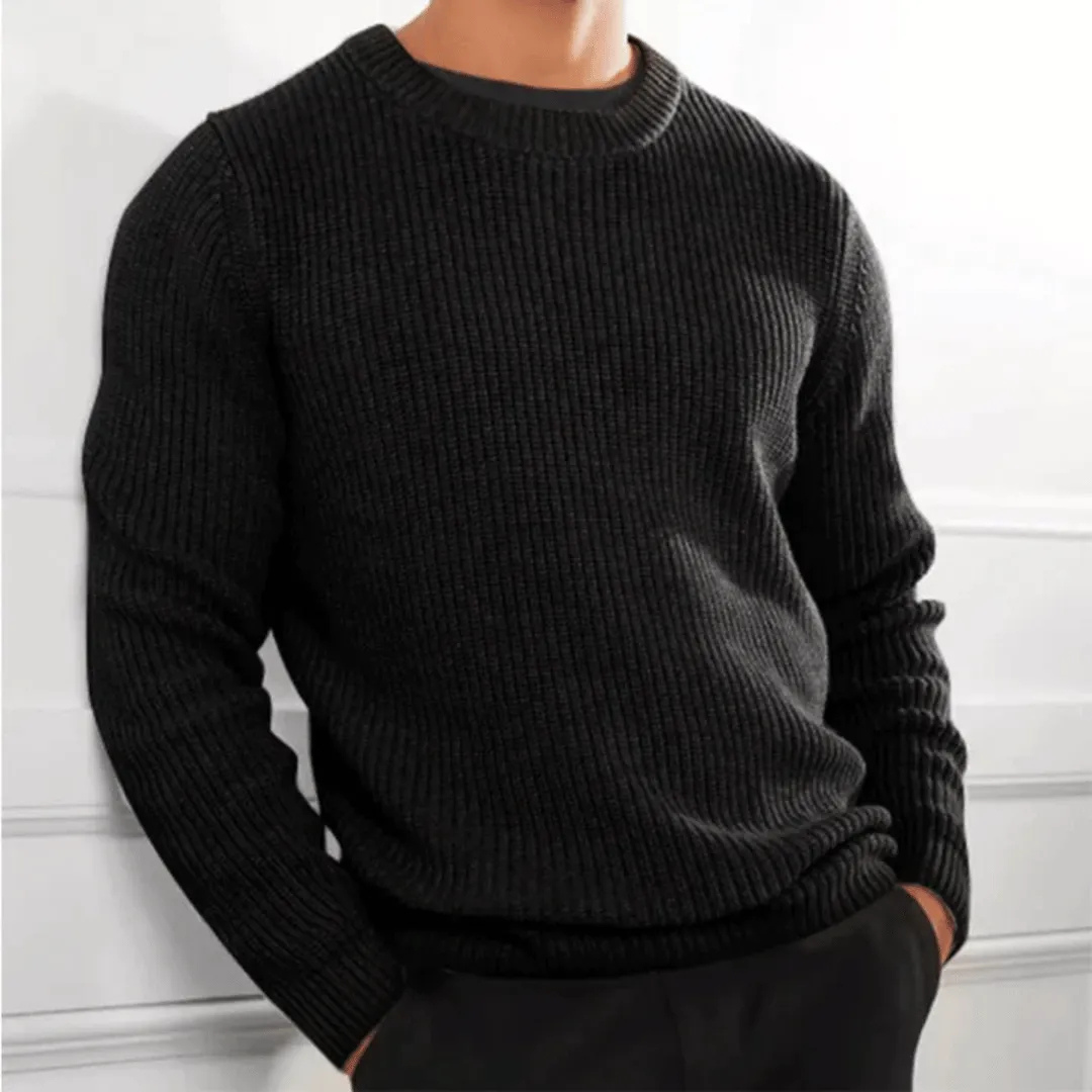 Classic Fit Men's Crew Sweater