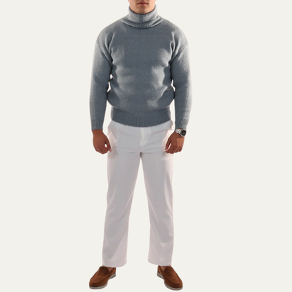 Soft Crew Neck Oversized Men's Sweater