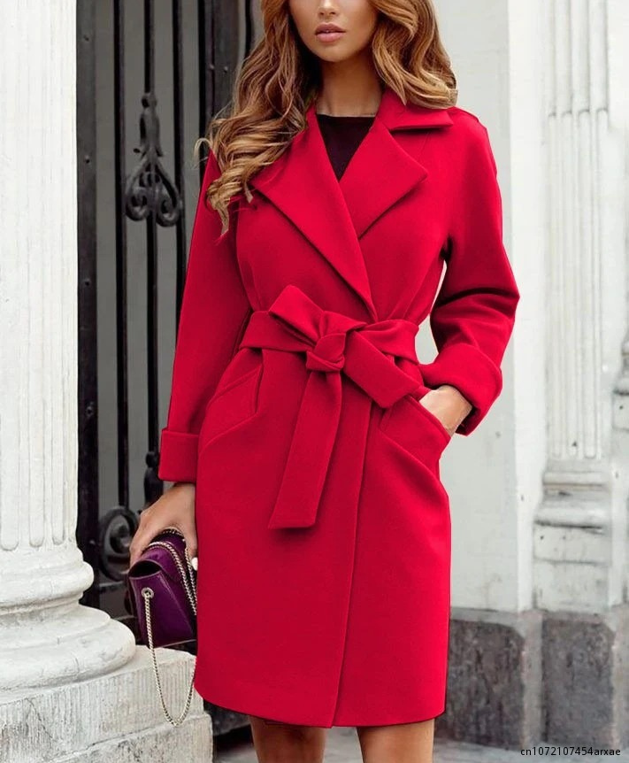 Timeless Raincoat with Adjustable Waist