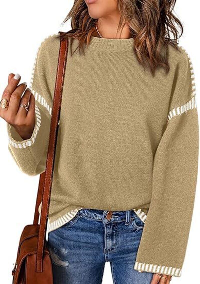 Cozy Bright Crew Neck Sweater