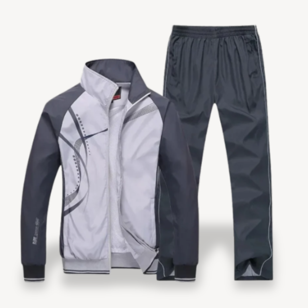 Athletic Sports Jacket and Pant Set