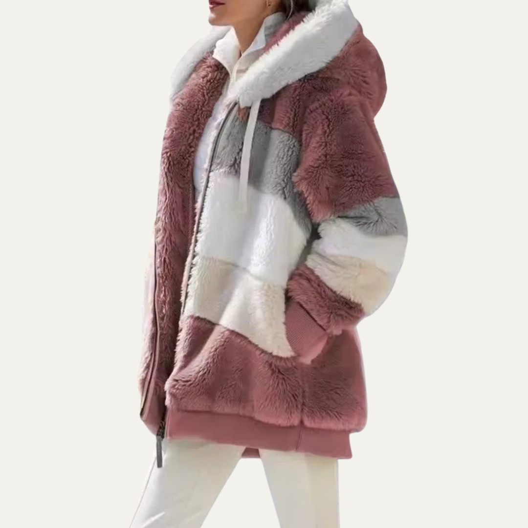 Soft Women's Plush Fleece Coat
