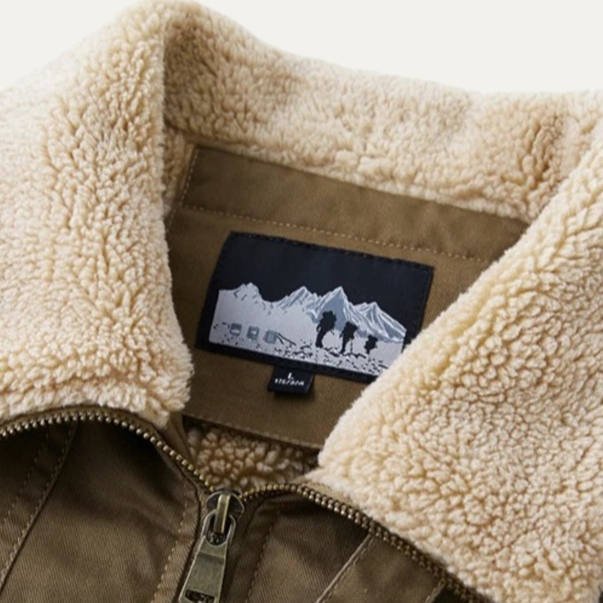 Thermal Mens Fleece Bomber Winter Coat