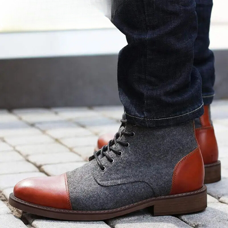 Warm Waterproof Chelsea Boots for Men