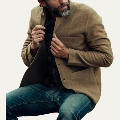 Men's Casual Open Cardigan Sweater Jacket