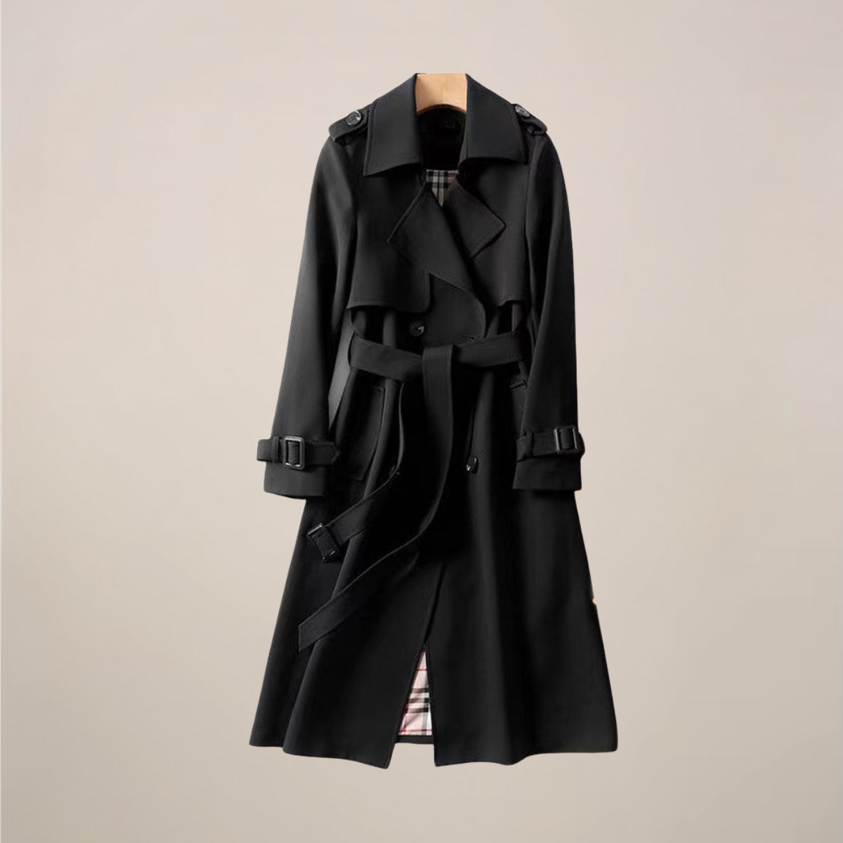 Elegant Waterproof Double Breasted Coat