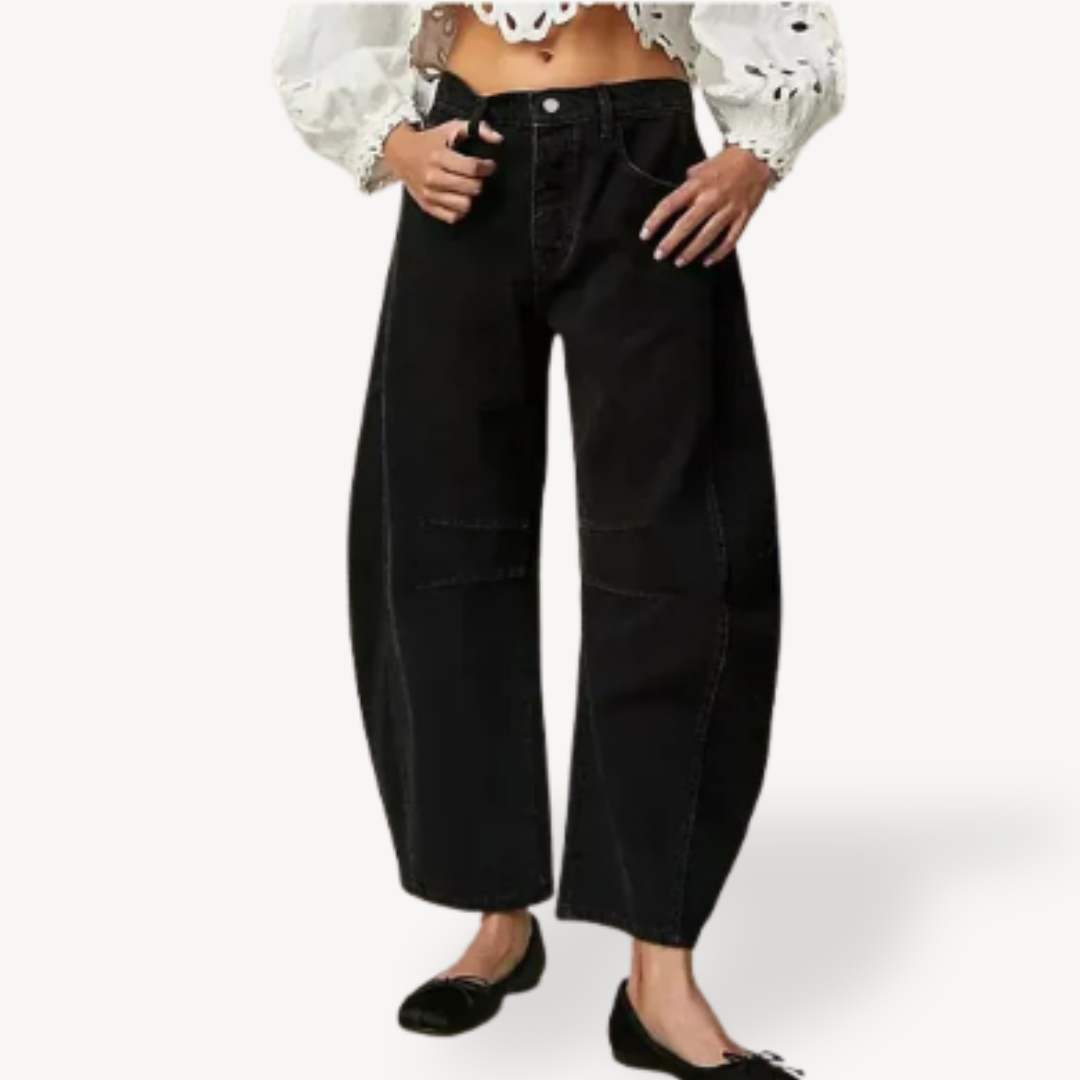 Loose Fit Women's Blue Jeans