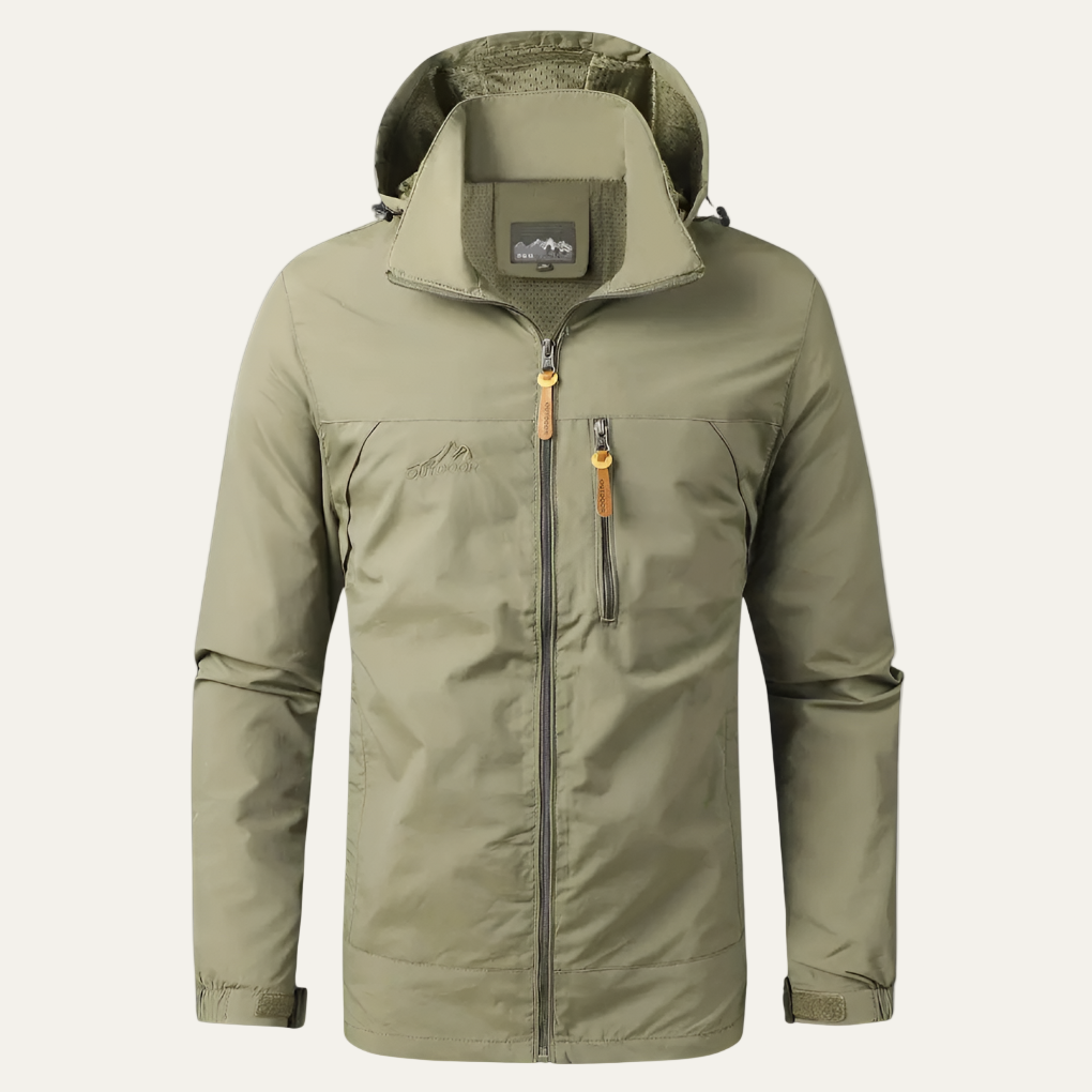 Waterproof Men's Windproof Hooded Jacket