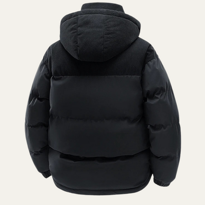 Insulated Men's Quilted Puffer Winter Coat