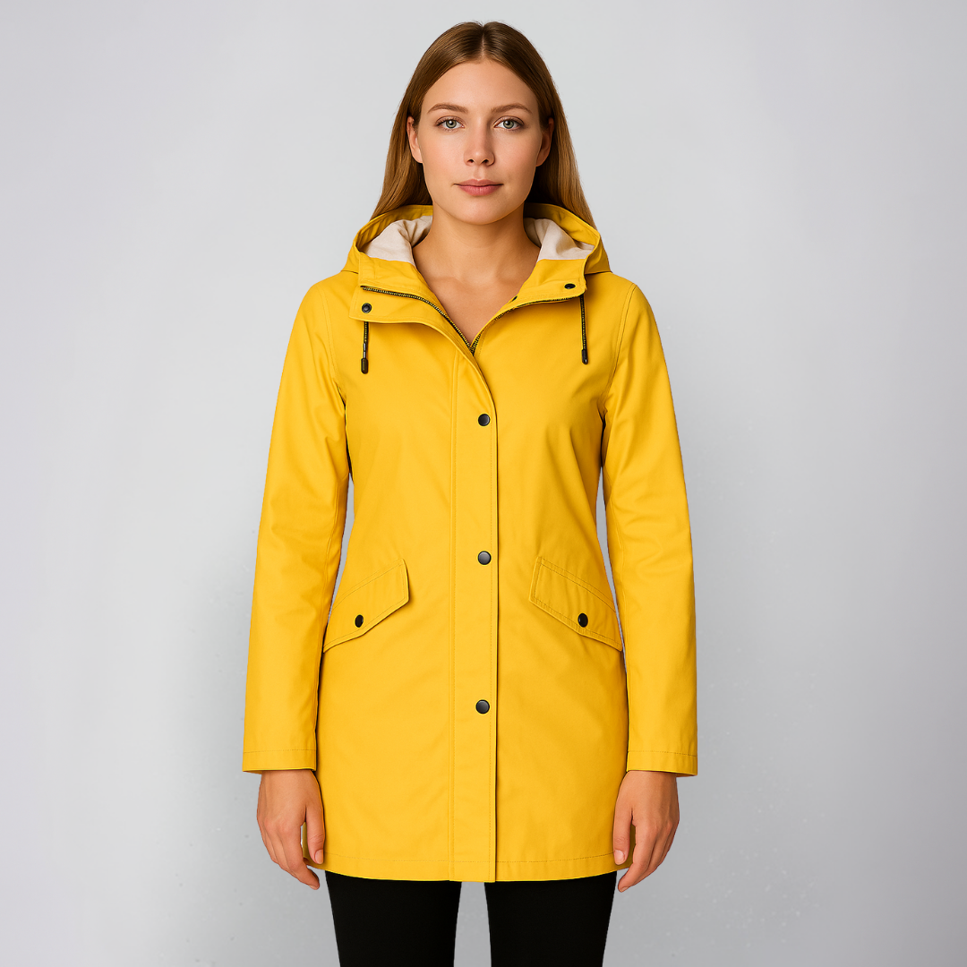 Women's Waterproof Hooded Rain Jacket