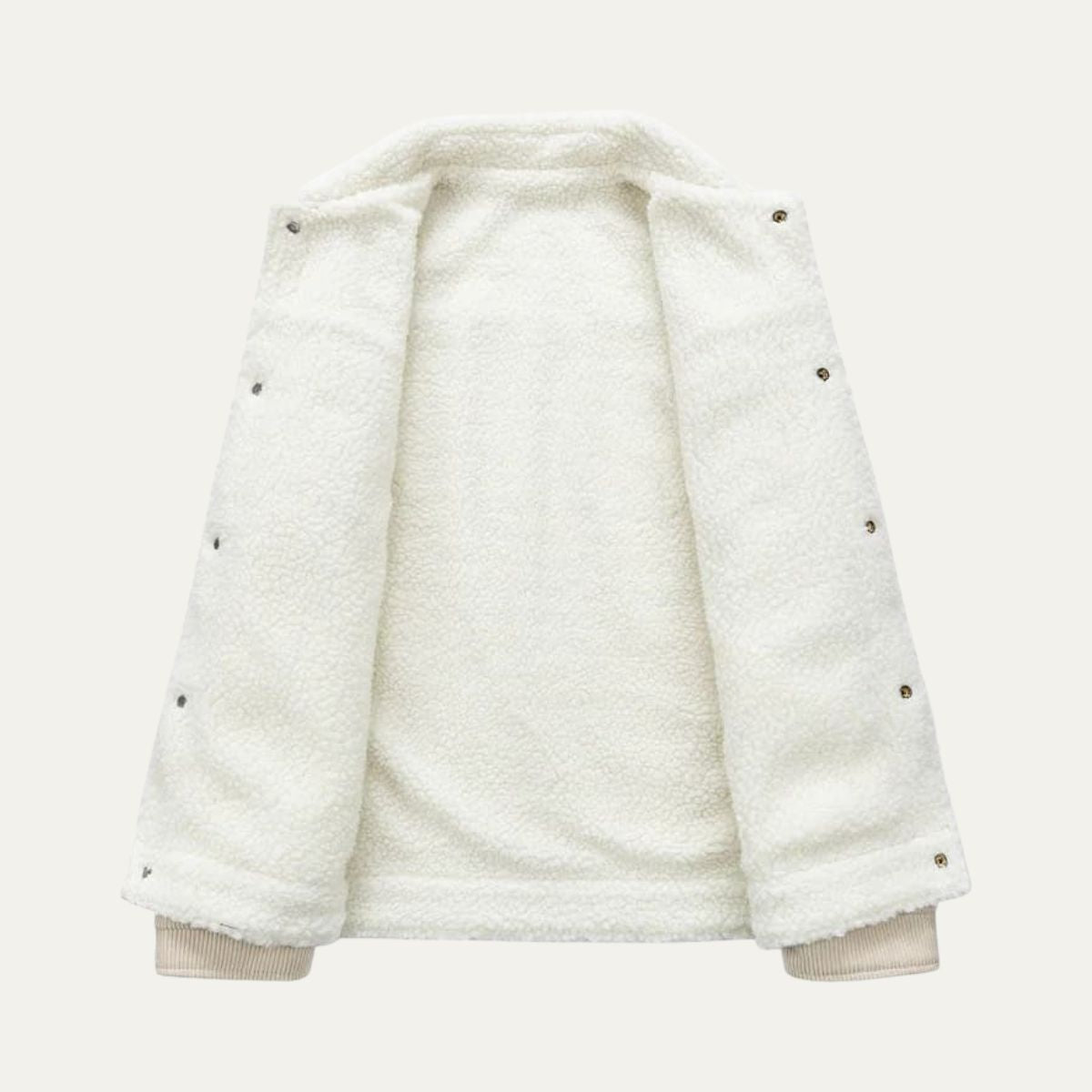 Warm Mens Corduroy Fleece Lined Jacket