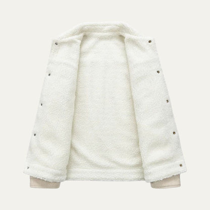 Warm Mens Corduroy Fleece Lined Jacket