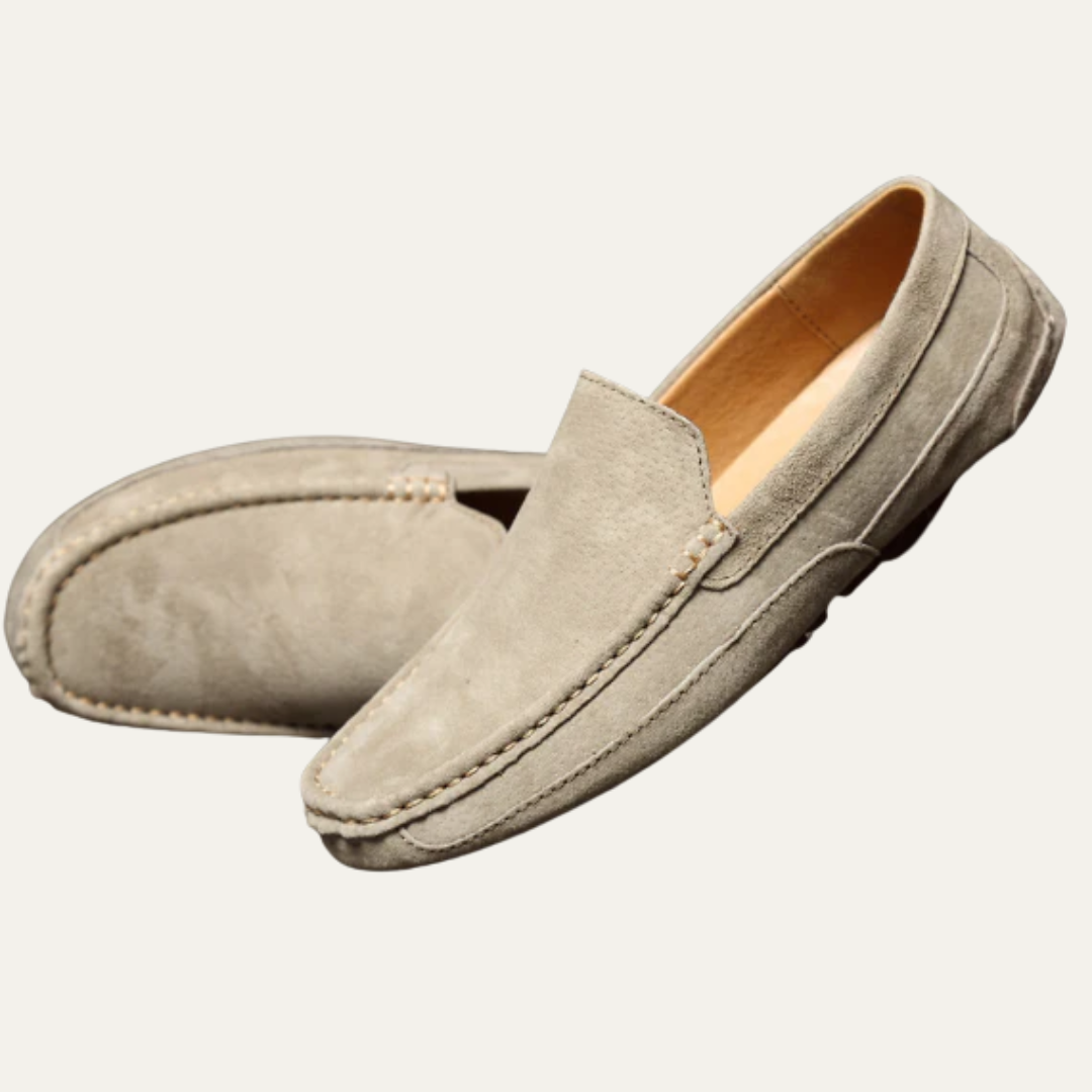 Men's Luxury Suede Slip On Loafers