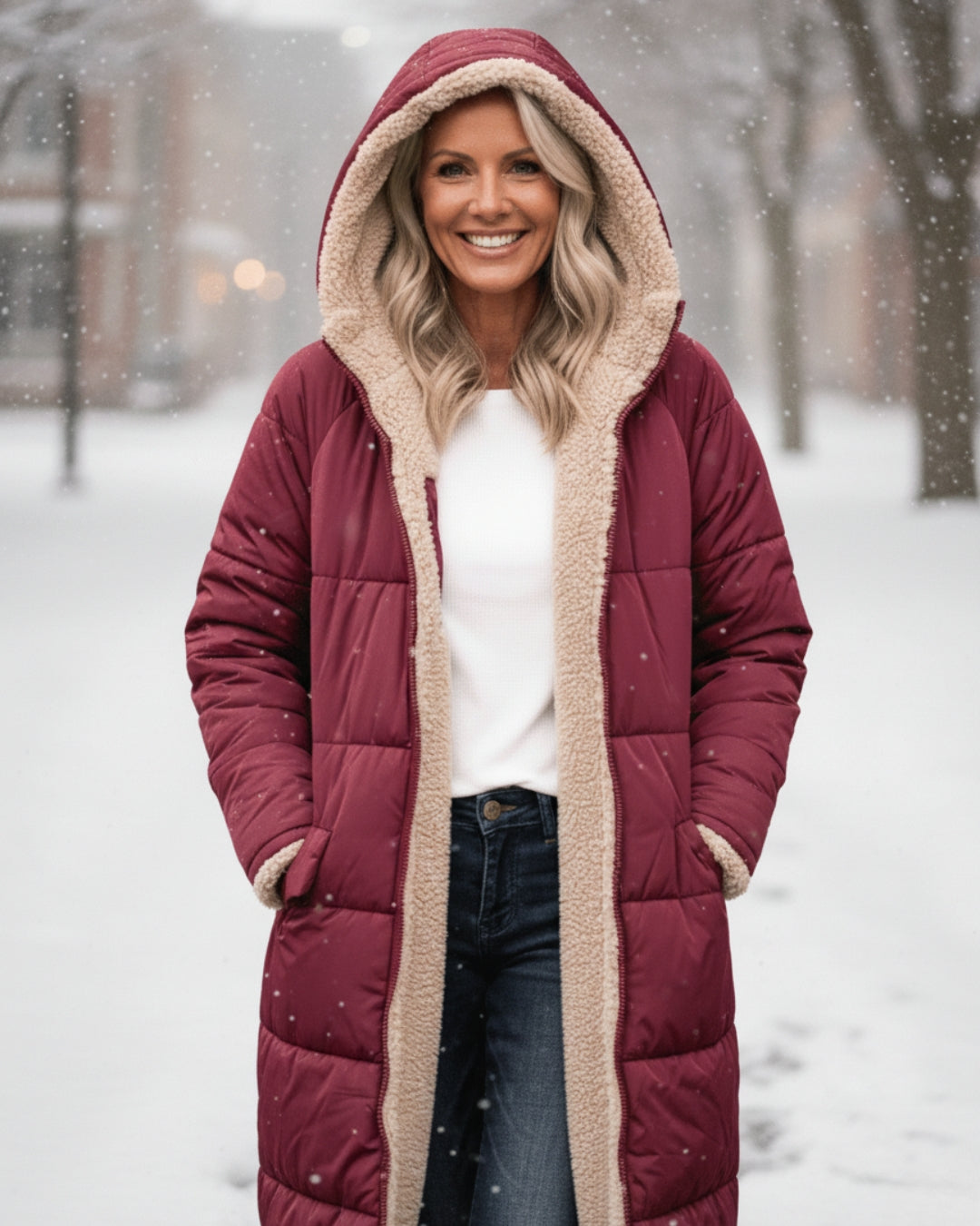 Cozy Fleece Winter Parka Coat