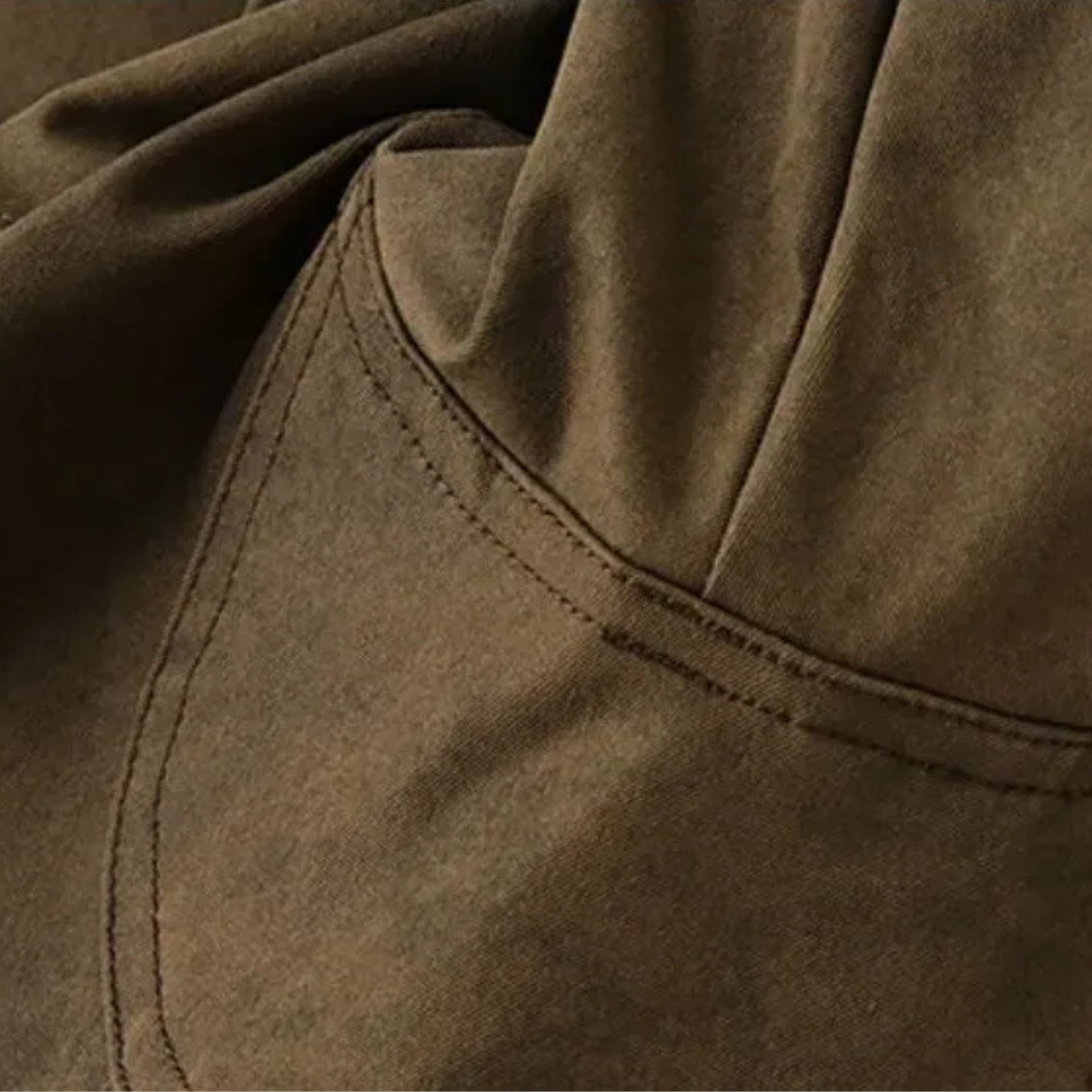 Rustic Brown Suede Men's Fleece Lined Jacket
