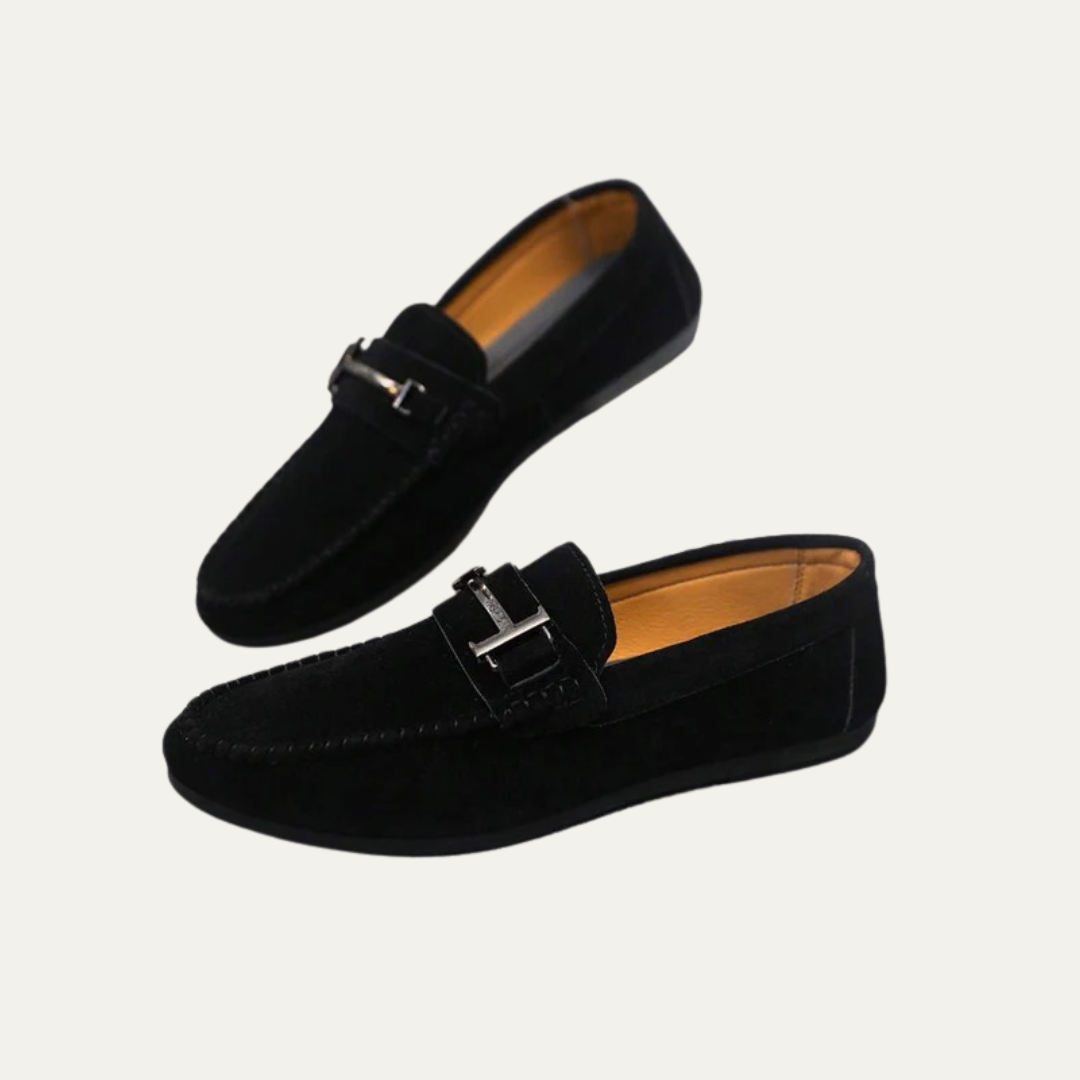 Men's Leather Smart Slip On Loafers Shoes