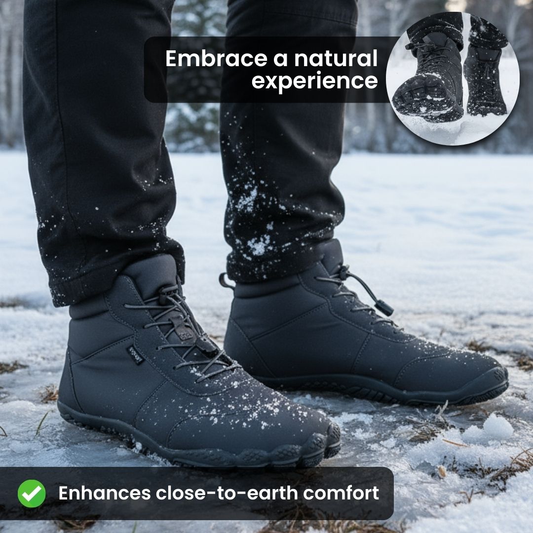 Warm Waterproof Insulated Snow Boots - Extra Roomy Toe Box