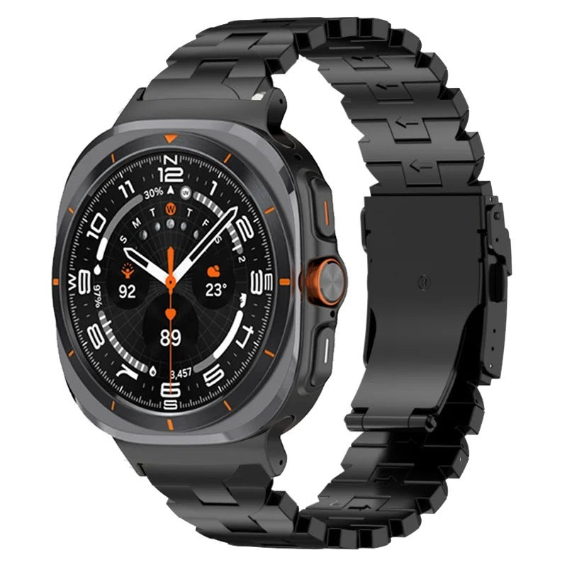 Vibrant Floral Metal Band for 47mm Smartwatches