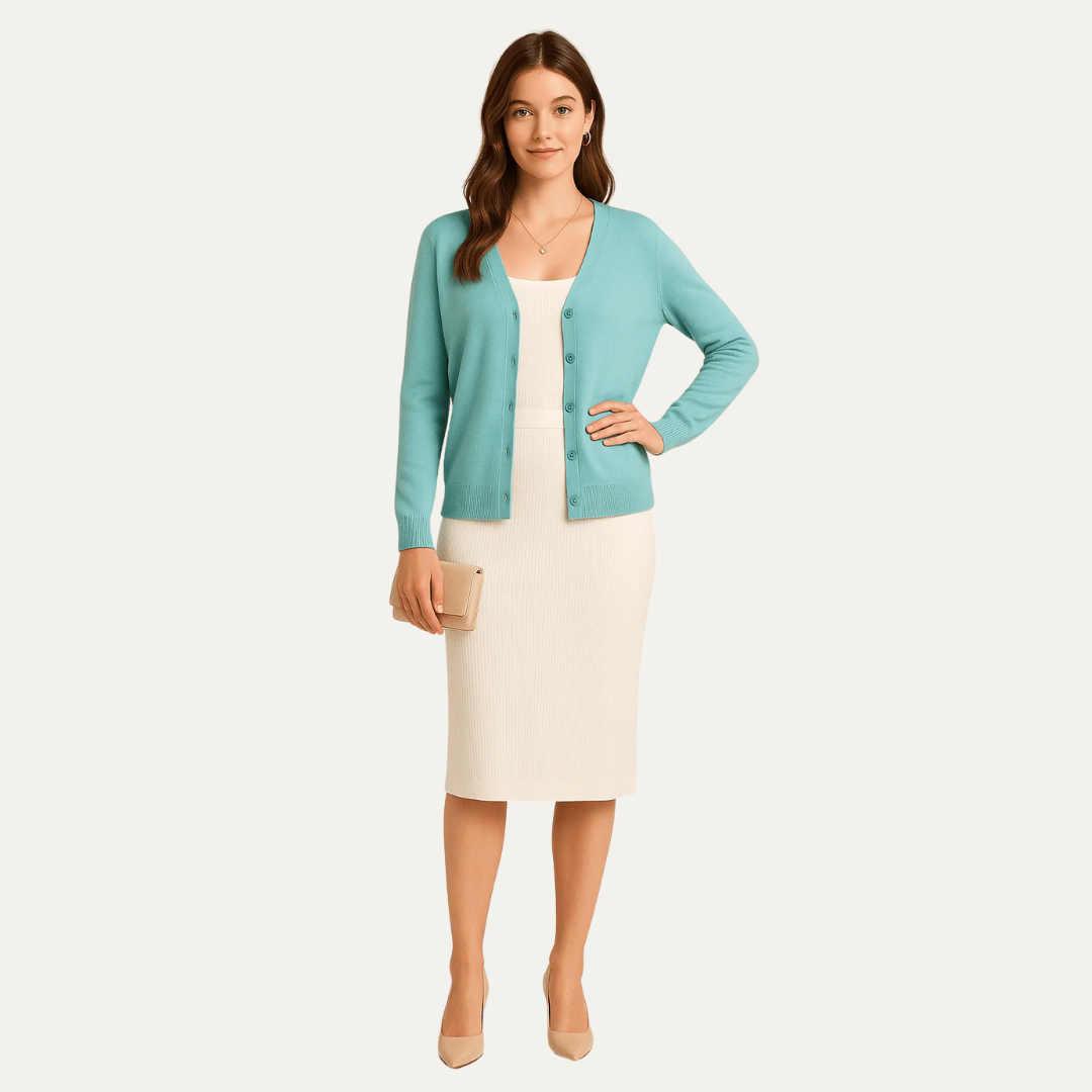 Women's Simple Open Front Sweater