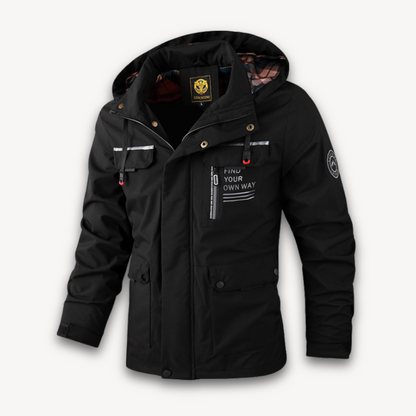 Waterproof Hooded Mens Winter Coat
