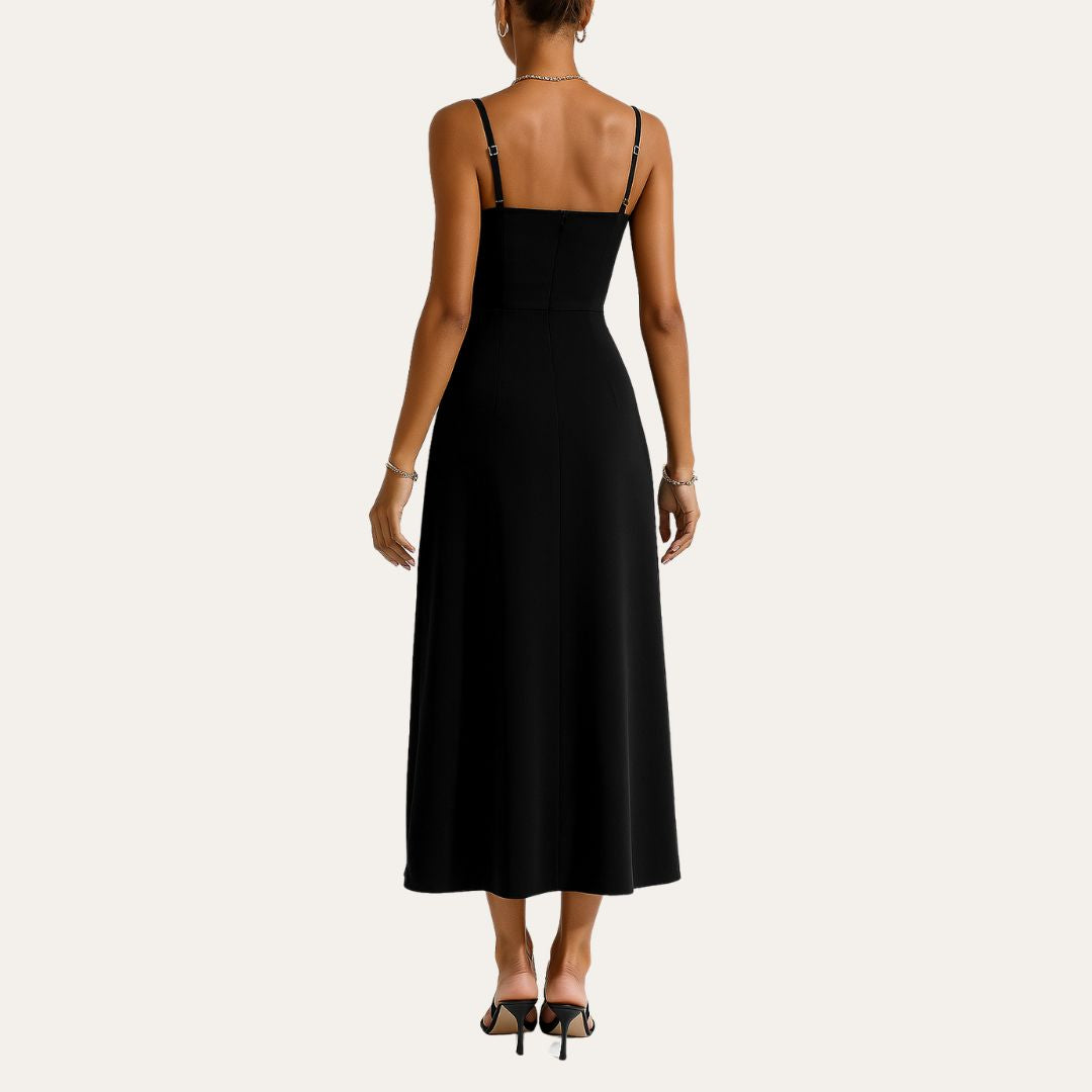 Ladies' Chic Formal V-Neck Gown