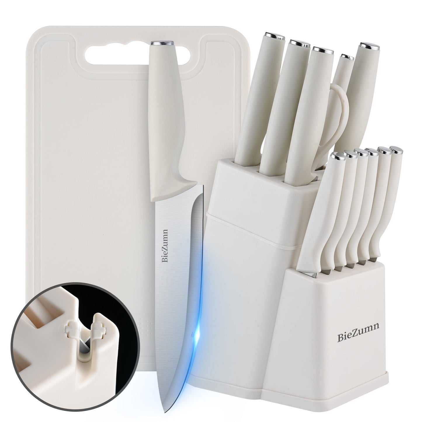 Premium Cooking Knives Set Stainless Steel