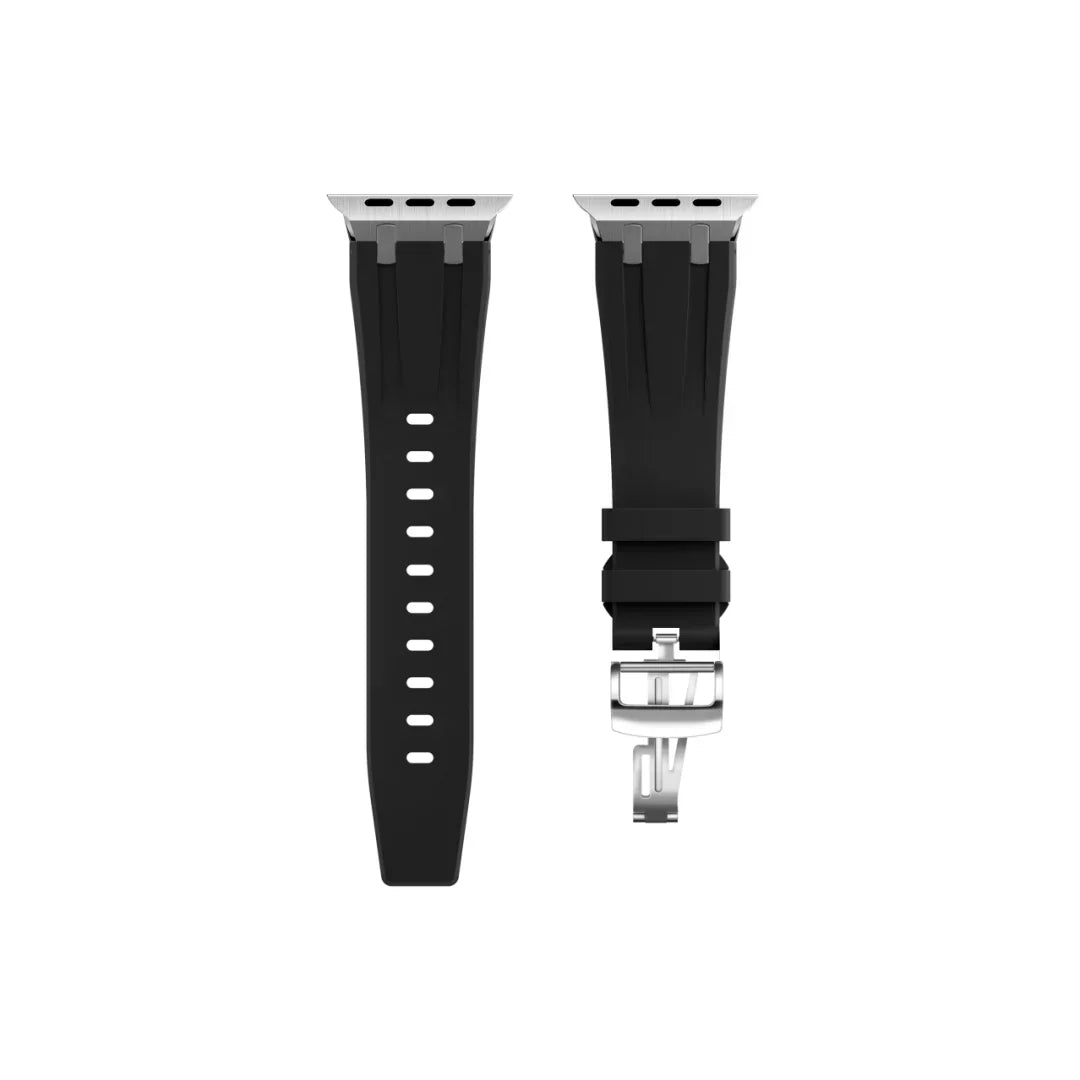 Fashionable Floral Buckle Strap For Apple Watch - OutfitLondon