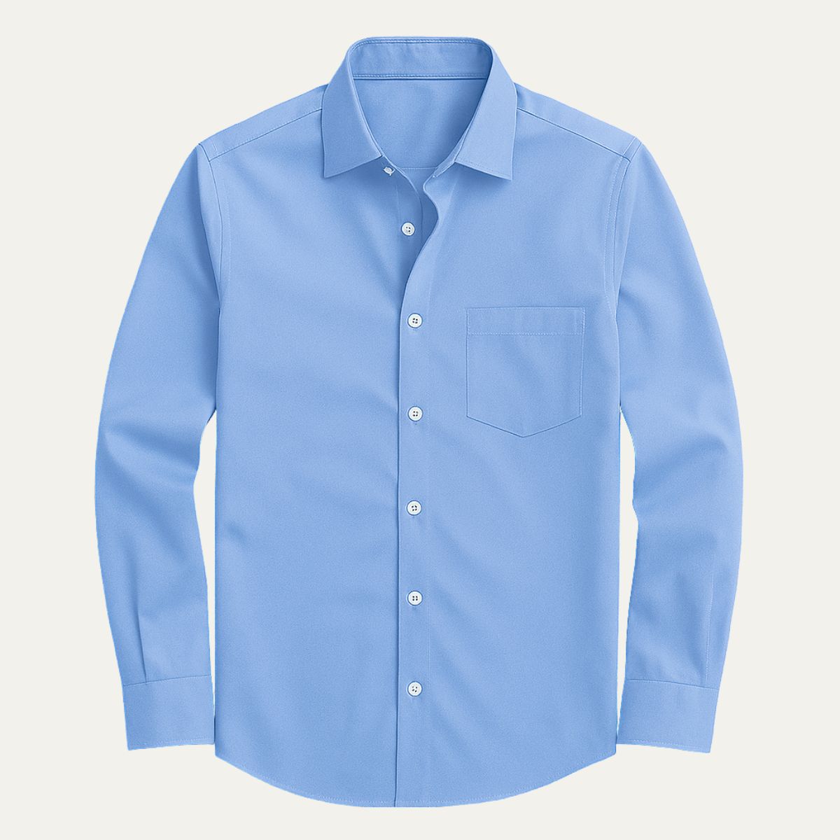 Luxury Cotton Classic Men's Dress Shirt - OutfitLondon