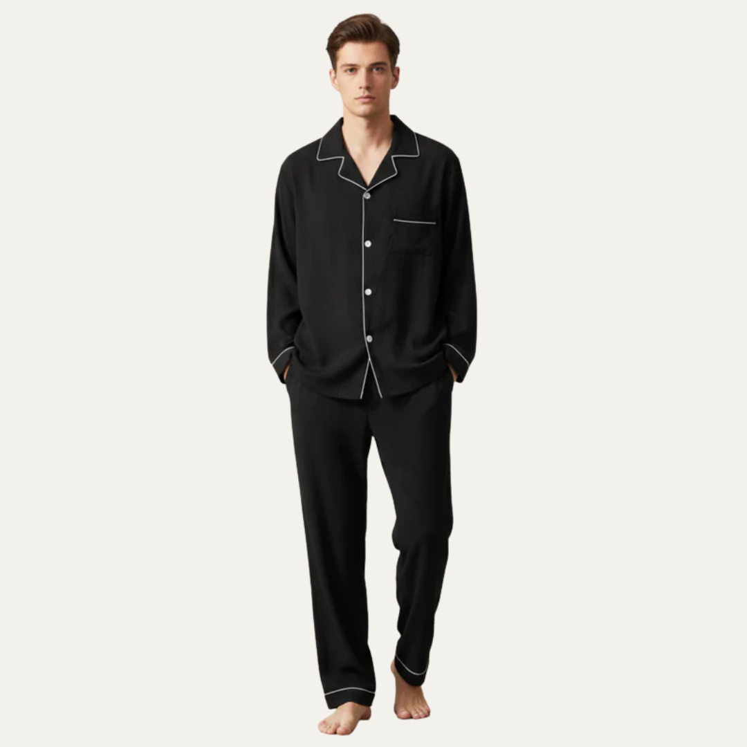Comfortable Men's Relaxed Fit Pajama Set