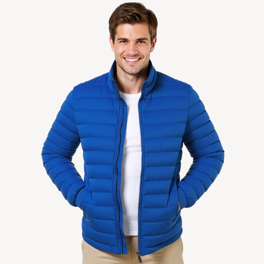 Warm Down Filled Mens Coat