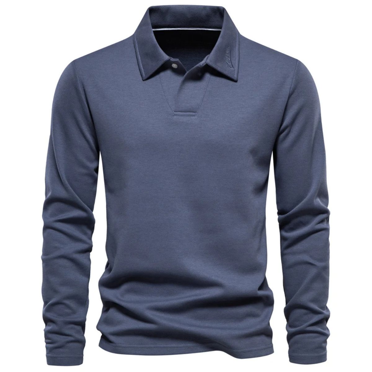 Classic Casual Men's Cotton Long Sleeve Shirt