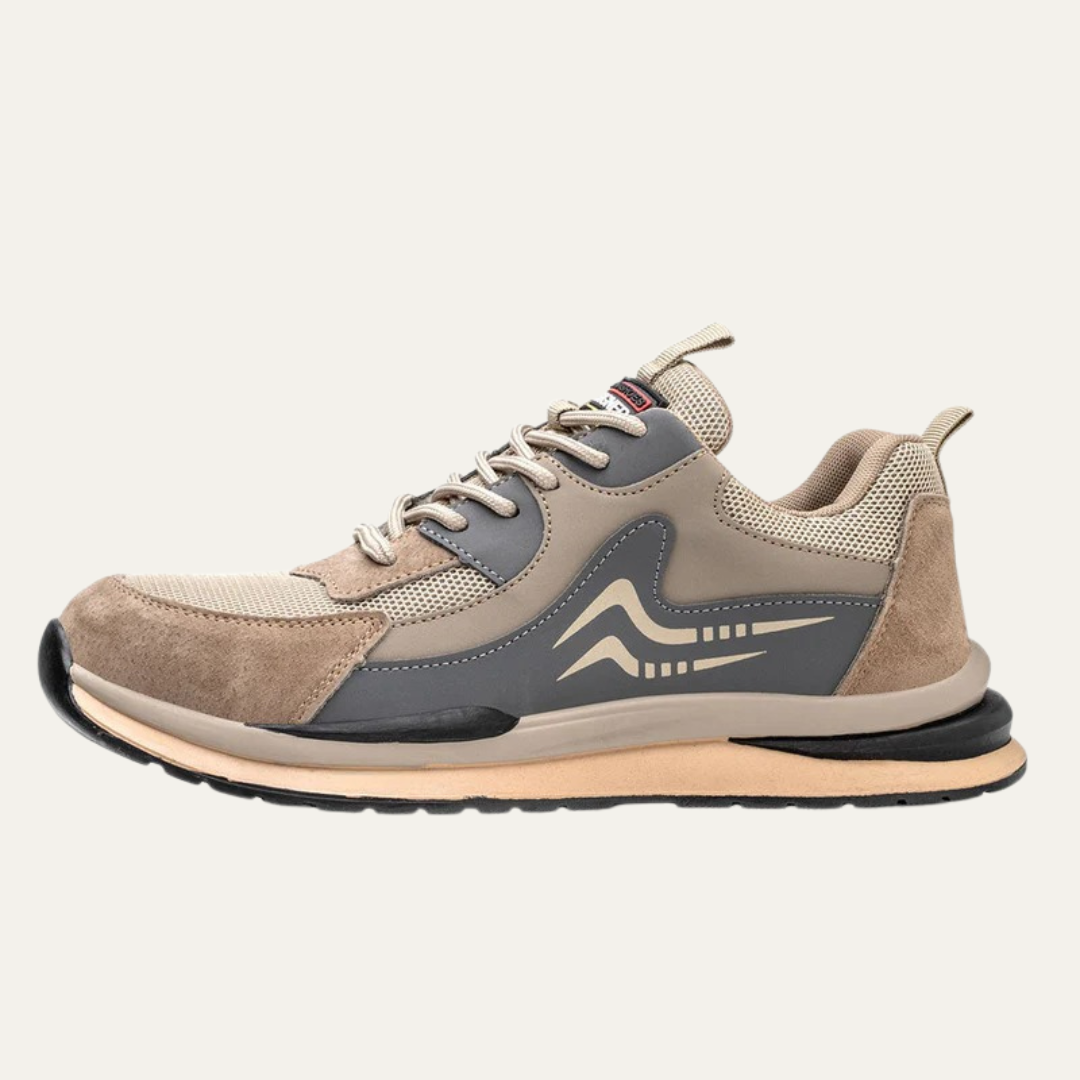 Men's Black Grey Sports Running Shoe